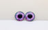 Glass Cabochon Iris Puppet Eyes - PURQUOISE - FurriFingers